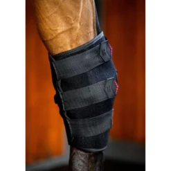 Horseware Hock Boots LED Red Light Therapy Pair Zwart/Zwart