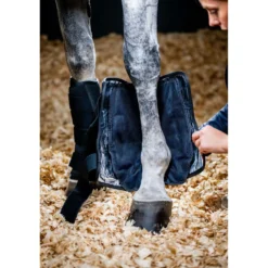 Horseware Ice Gel Stable Boots Zwart