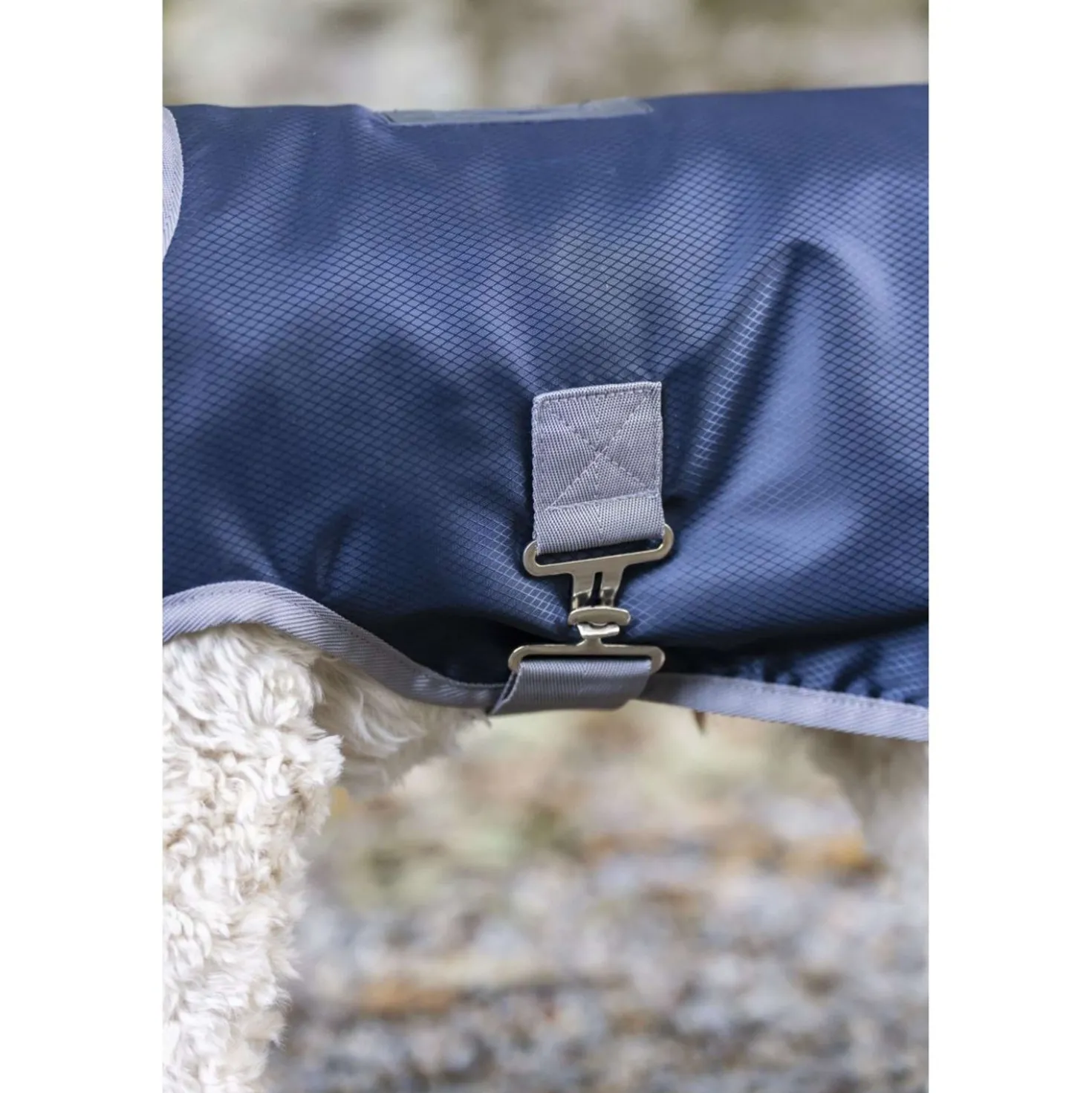Horseware Ionic Therapy Dog Coat 50g Imperial Blue/Silver/Navy
