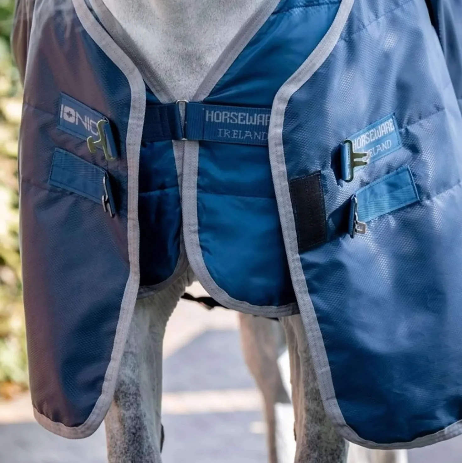Horseware Ionic Therapy Liner 200g Imperial Blue/Silver/Navy