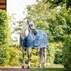 Horseware Ionic Therapy Liner 200g Imperial Blue/Silver/Navy
