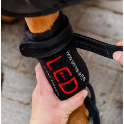 Horseware LED Red Light Therapy Pet Leg Wrap Zwart