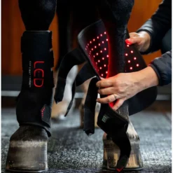 Horseware LED Red Light Therapy Left Leg Wrap Zwart