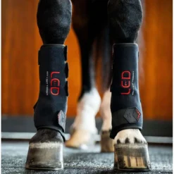 Horseware LED Red Light Therapy Right Leg Wrap Zwart