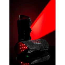 Horseware Leg Wraps LED Red Light Therapy Pair Zwart/Zwart