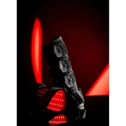 Horseware Leg Wraps LED Red Light Therapy Pair Zwart/Zwart