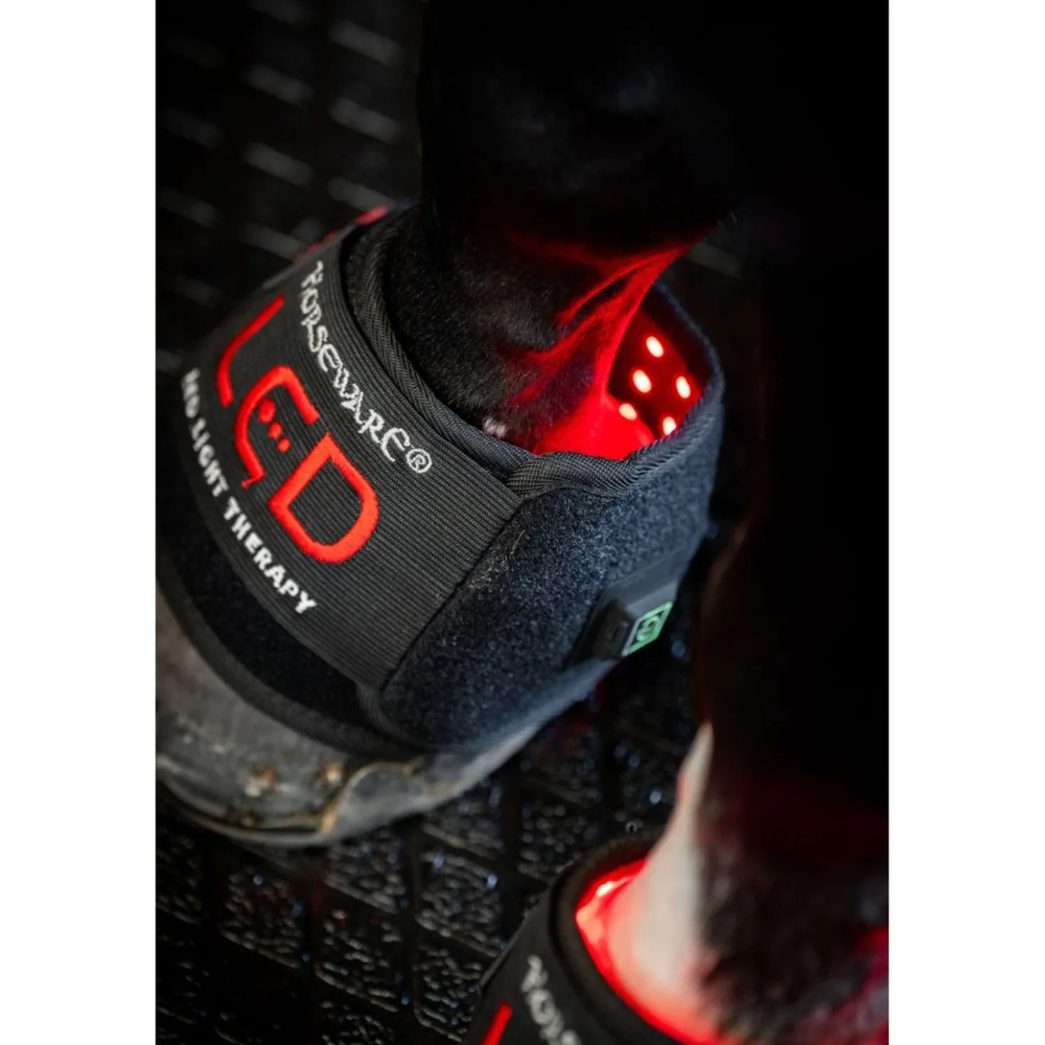 Horseware Mini Wraps LED Red Light Therapy Pair Zwart/Zwart