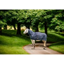 Horseware Regenuitrijdeken Newmarket Witney Navy
