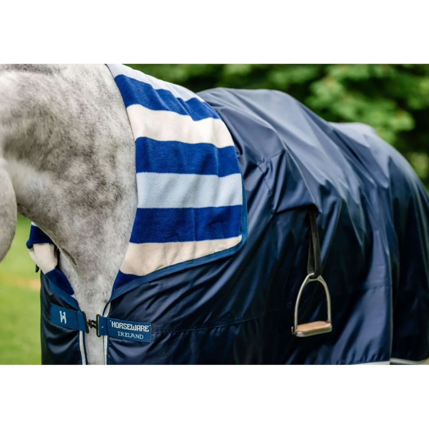 Horseware Regenuitrijdeken Newmarket Witney Navy