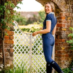 Horseware Rijbroek Newmarket High Rise Full Seat Navy