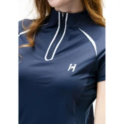 Horseware Shirt Stamina Short Sleeve Core Navy