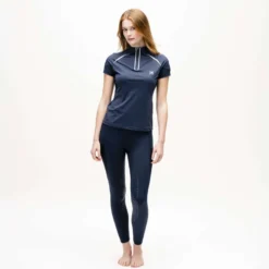 Horseware Shirt Stamina Short Sleeve Core Navy
