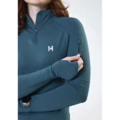 Horseware Shirt Strive Winter Zip Dynasty Green
