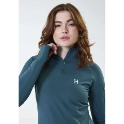 Horseware Shirt Strive Winter Zip Dynasty Green