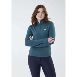 Horseware Shirt Strive Winter Zip Dynasty Green