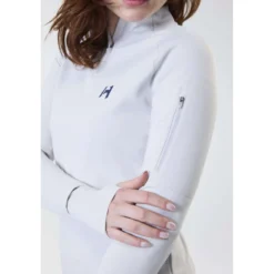 Horseware Shirt Strive Winter Zip Grijs