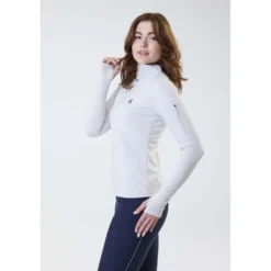 Horseware Shirt Strive Winter Zip Grijs