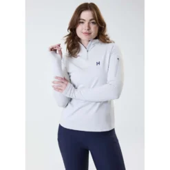 Horseware Shirt Strive Winter Zip Grijs