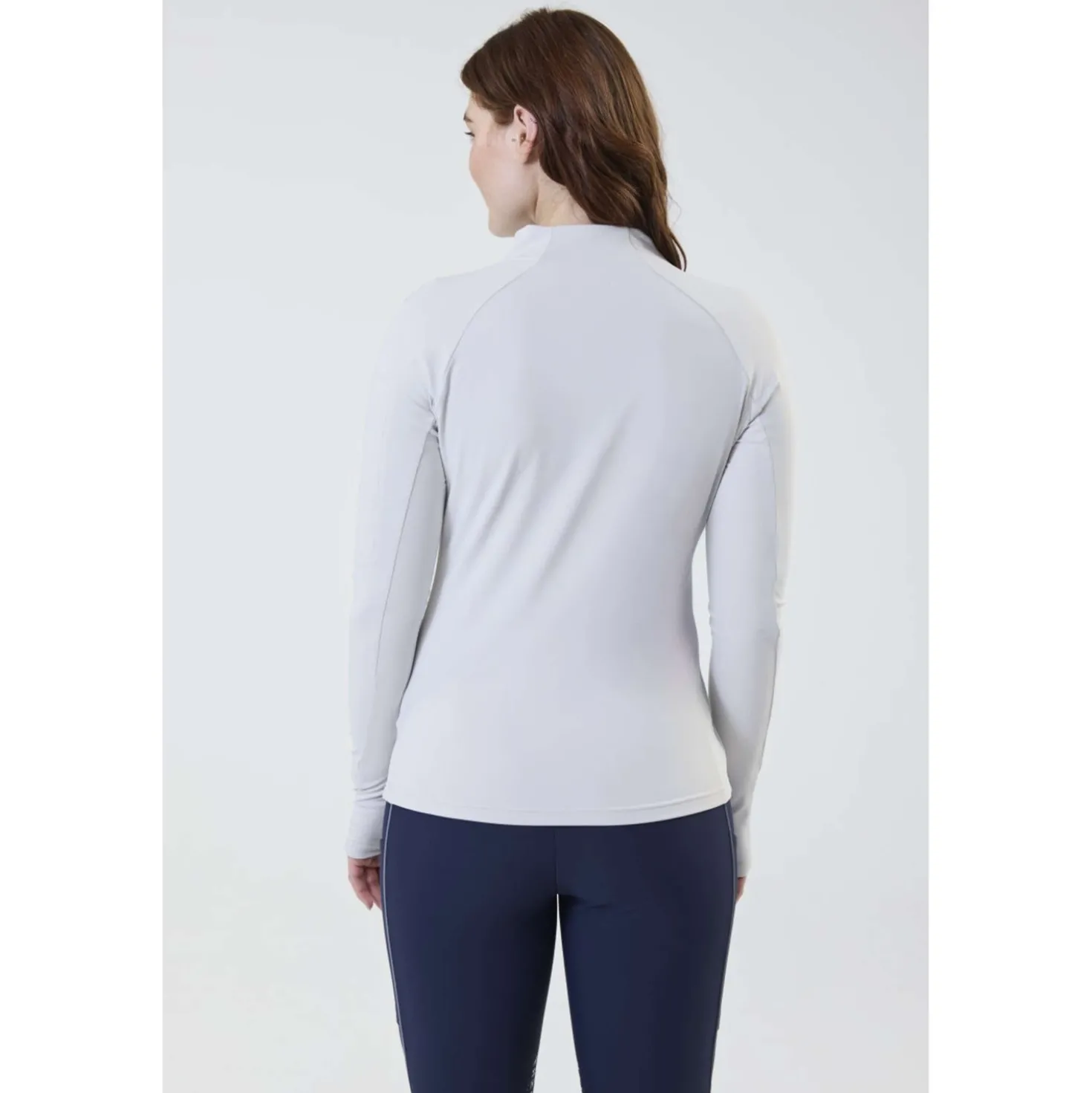 Horseware Shirt Strive Winter Zip Grijs