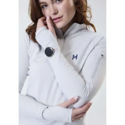 Horseware Shirt Strive Winter Zip Grijs