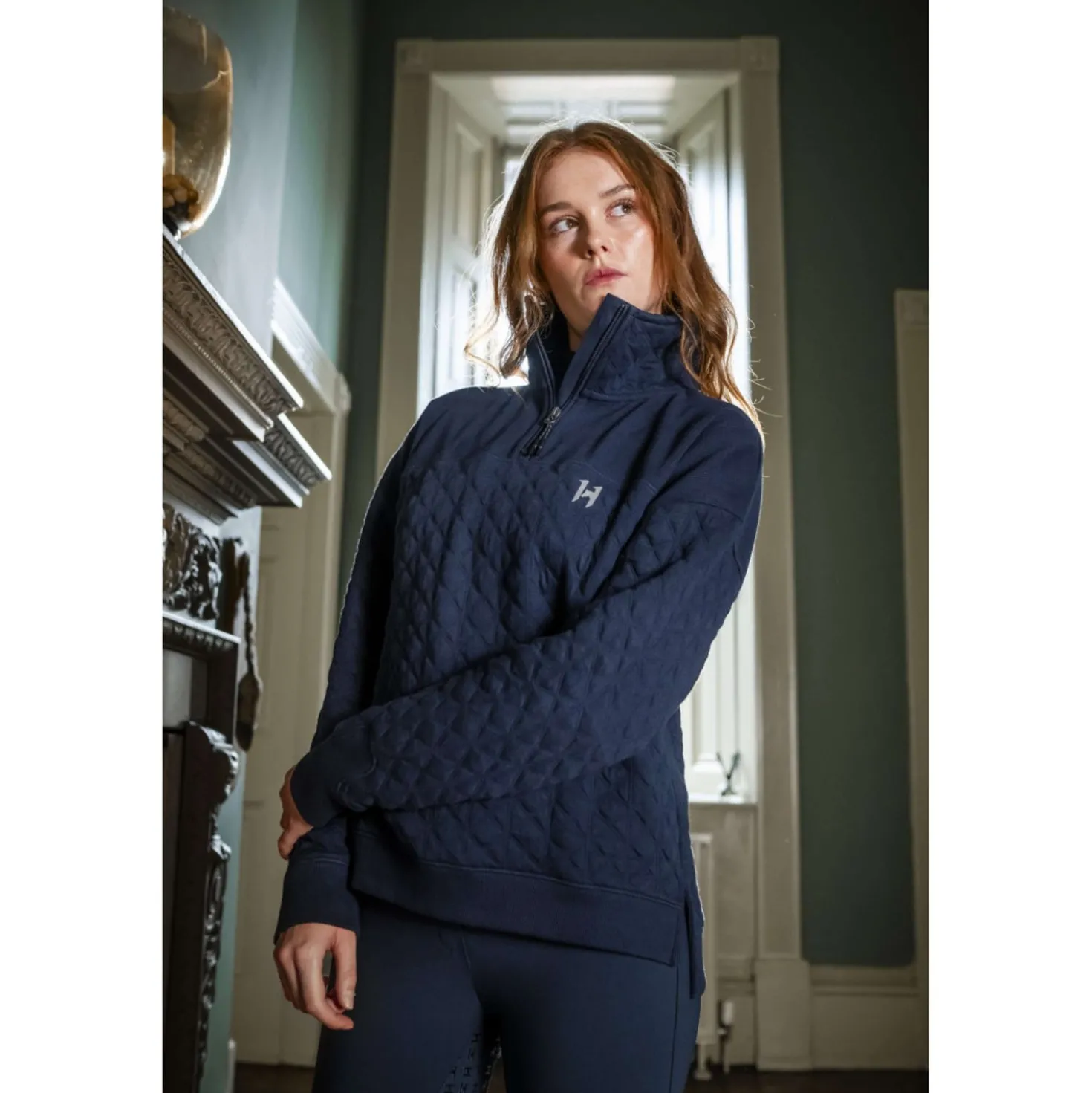Horseware Sweatshirt Liberty Winter Core Navy
