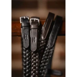 Horseware Teugels Plaited Zwart