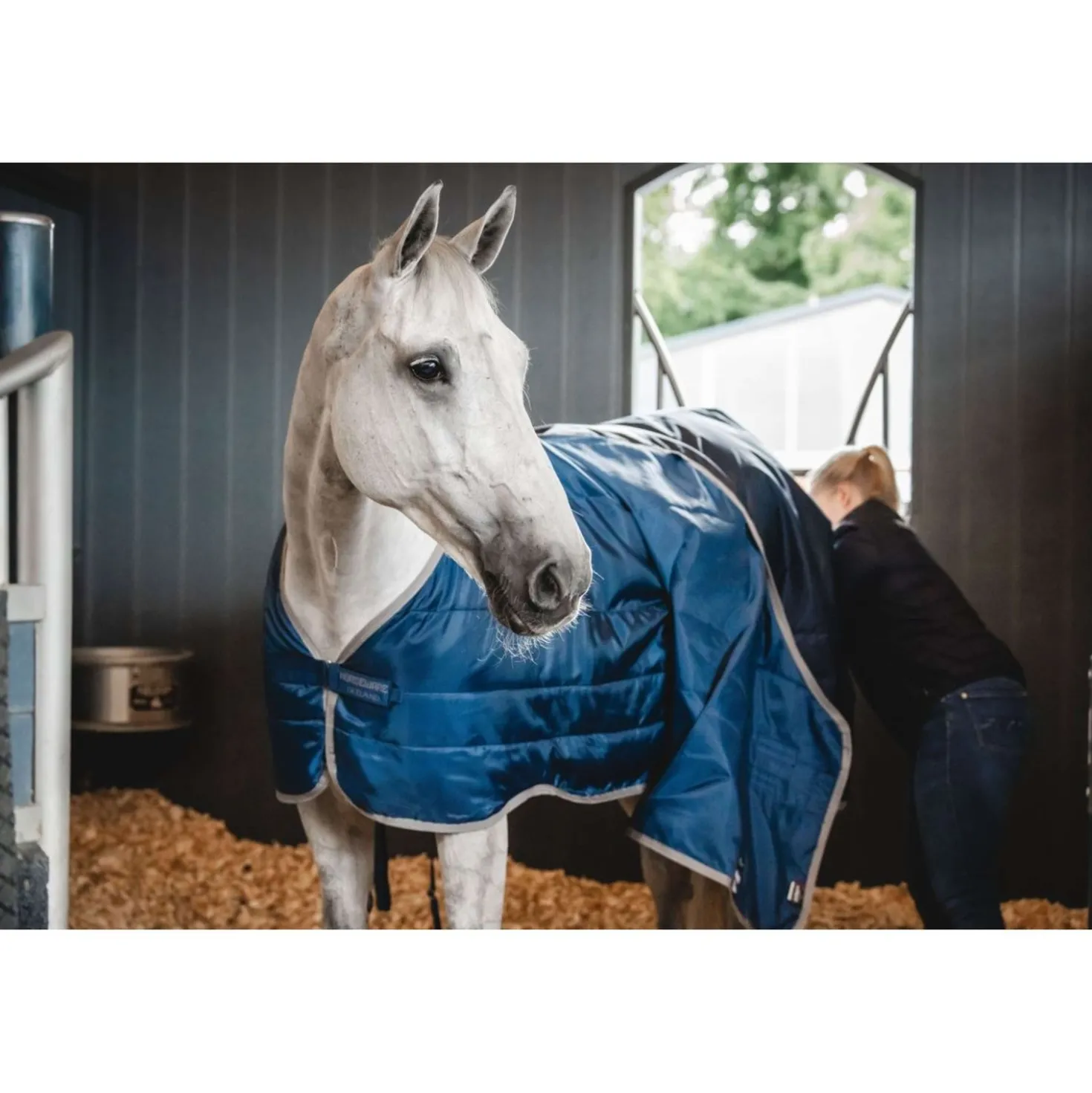 Horseware Therapy Ionic 50g Imperial Blue/Silver/Navy