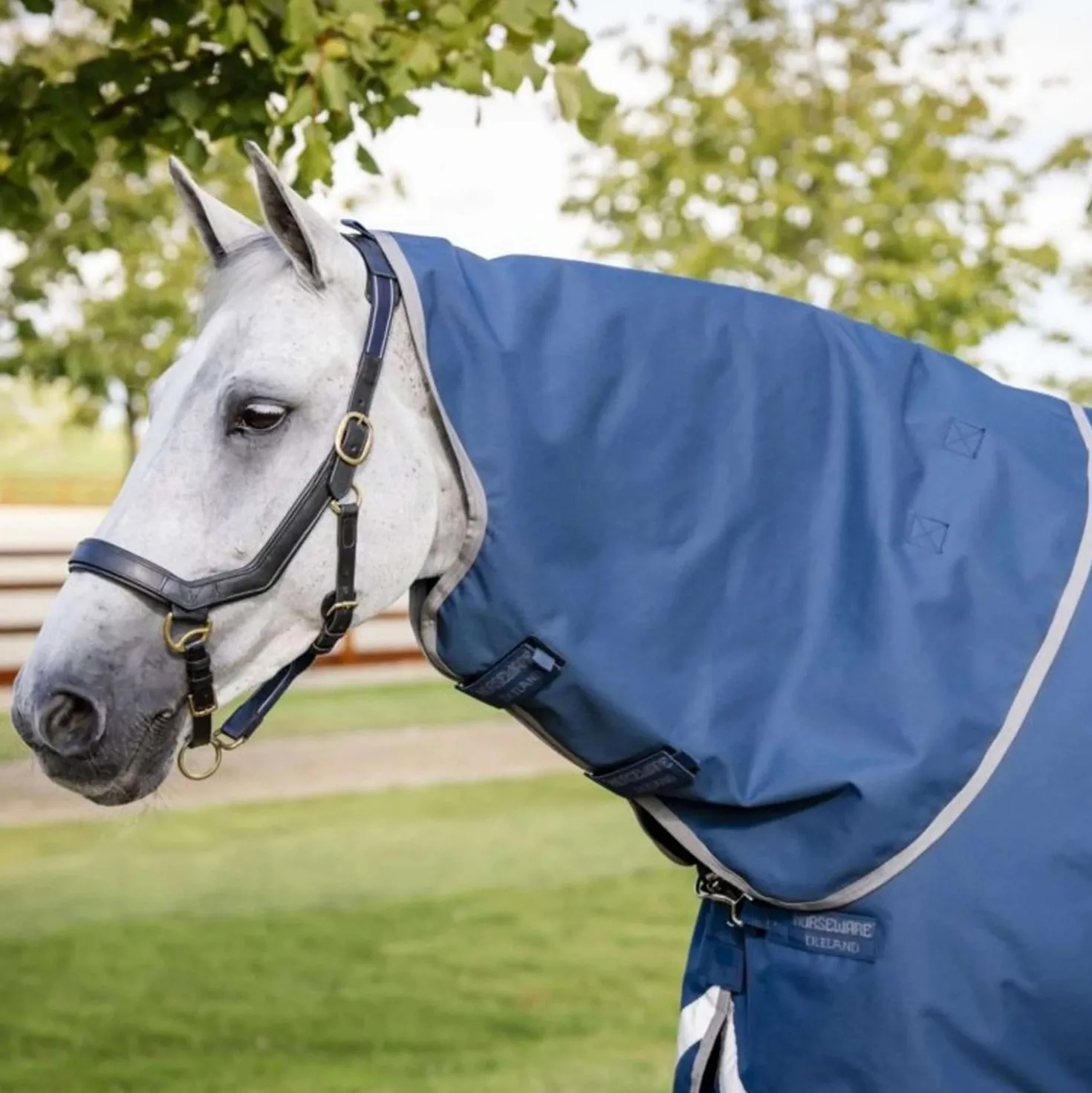 Horseware Therapy Neck Ionic 0g Navy