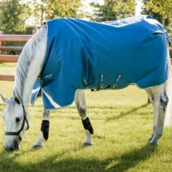 Horseware Therapy Turnout Ionic 100g Imperial Blue/Silver/Navy