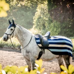 Horseware Uitrijdeken Newmarket Witney Navy