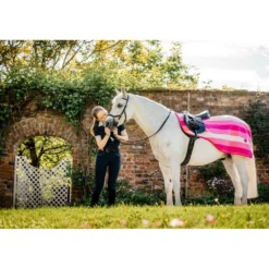 Horseware Uitrijdeken Newmarket Witney Pink