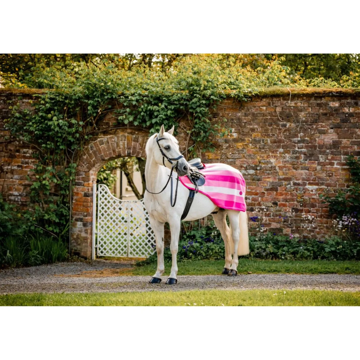 Horseware Uitrijdeken Newmarket Witney Pink