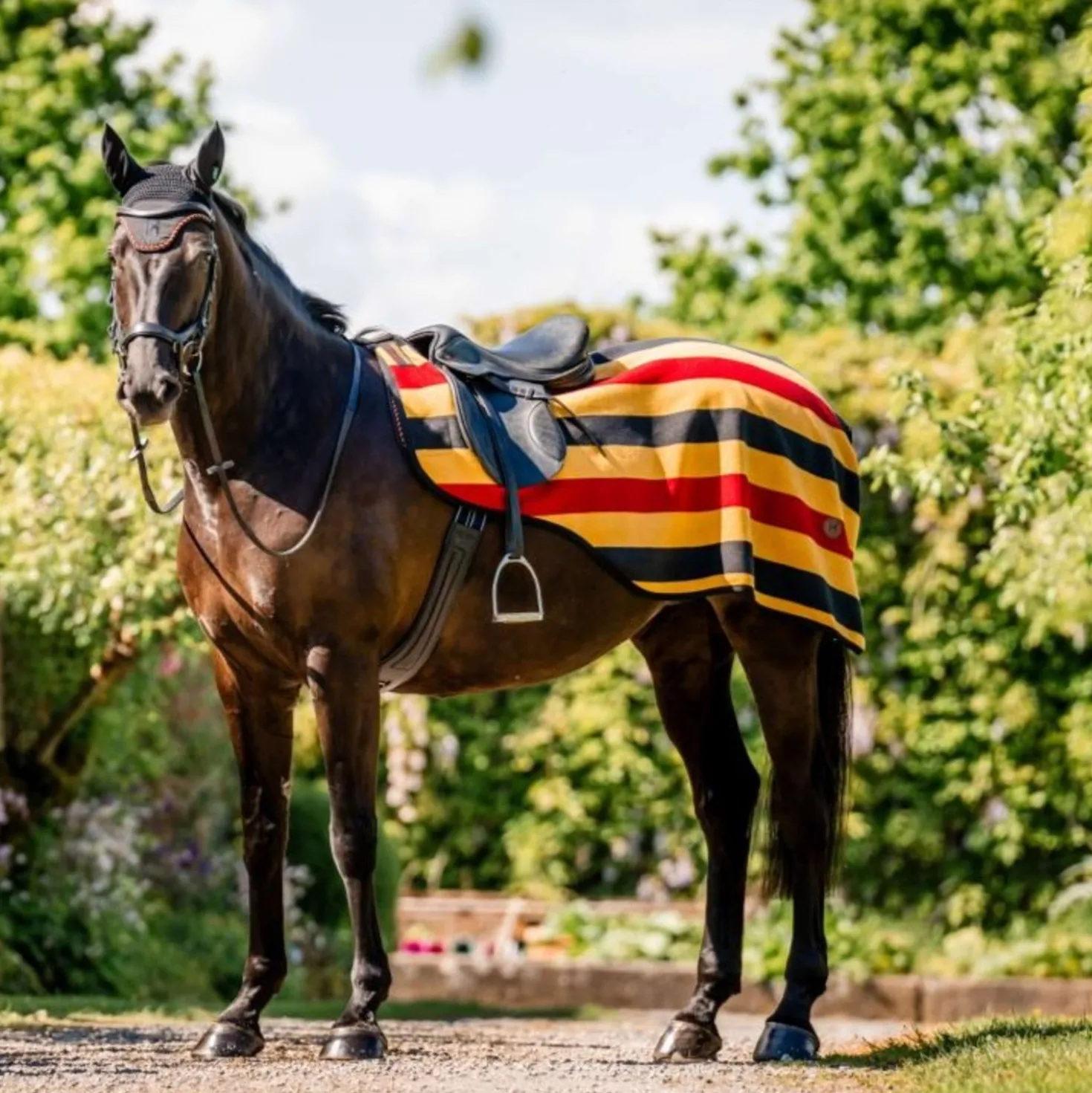 Horseware Uitrijdeken Newmarket Witney Gold