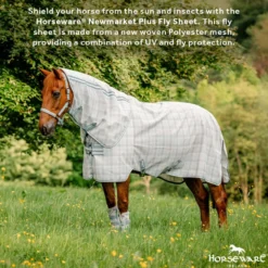 Horseware Vliegendeken Newmarket Plus Witney Charcoal