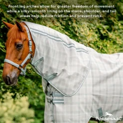 Horseware Vliegendeken Newmarket Plus Witney Charcoal