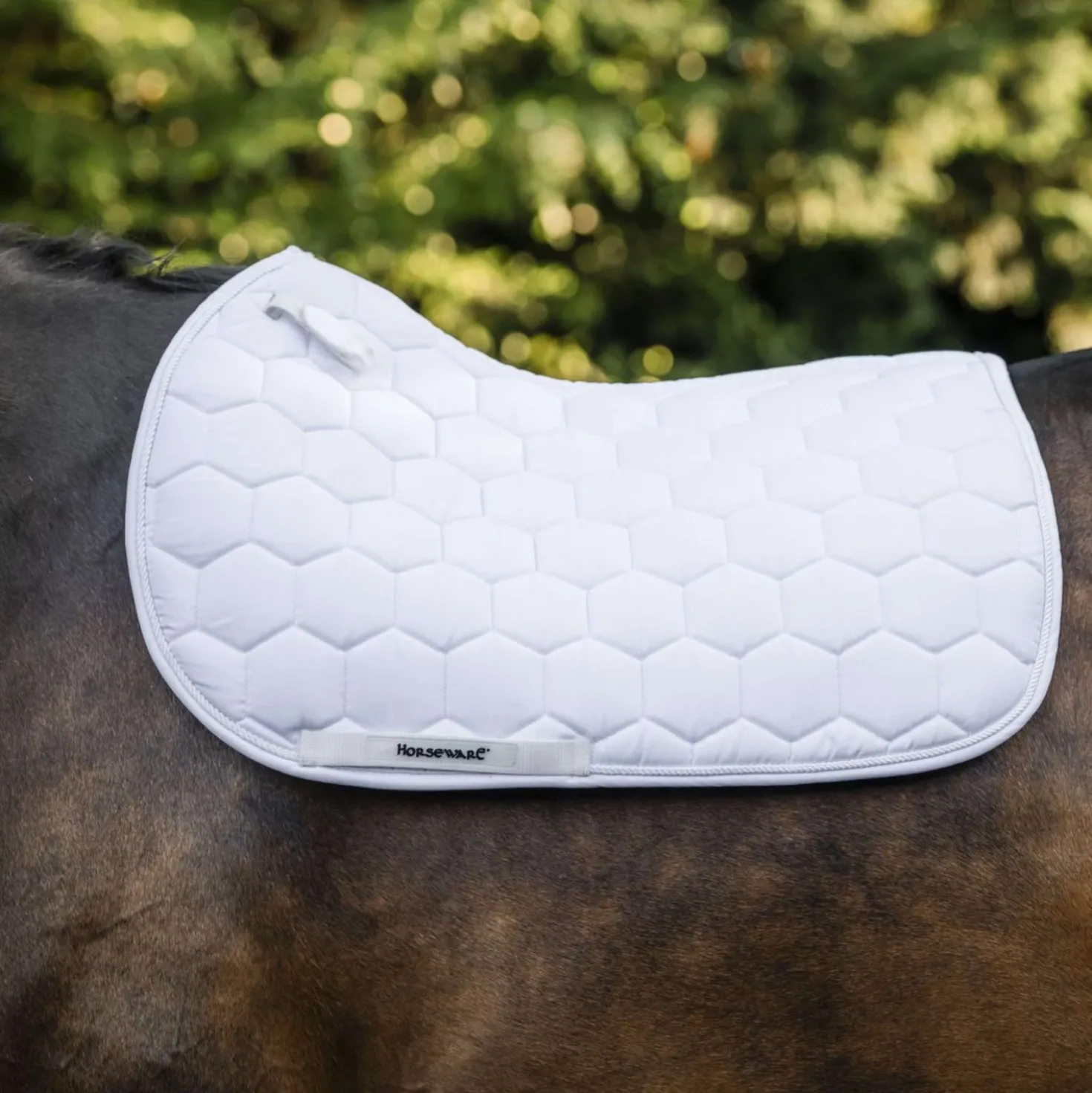 Horseware Zadeldekje Ionic Close Contact Wit