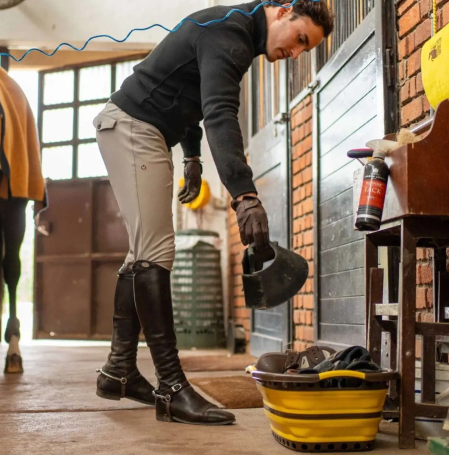 Horsewipe Wasmand Pop Up Geel