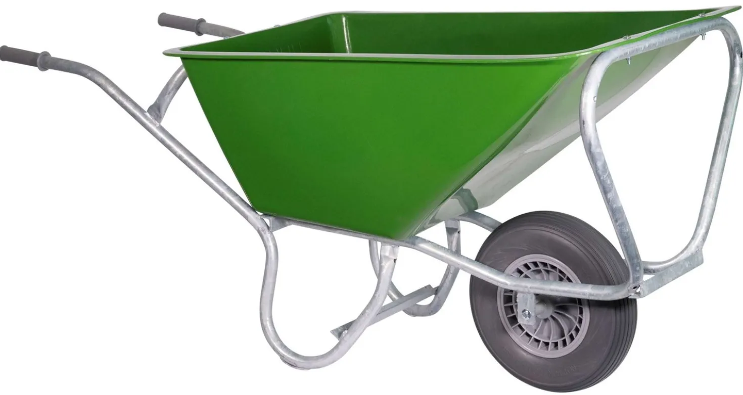 Hummer Kruiwagen Pro Softwiel Groen