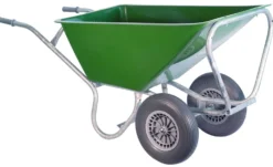 Hummer Kruiwagen Pro 2 Softwielen Groen