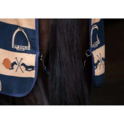HV Polo Fleecedeken HVPGwenny Navy/Camel