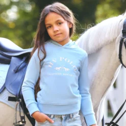 HV Polo Hoodie HVPJewel Kids Powder Blue