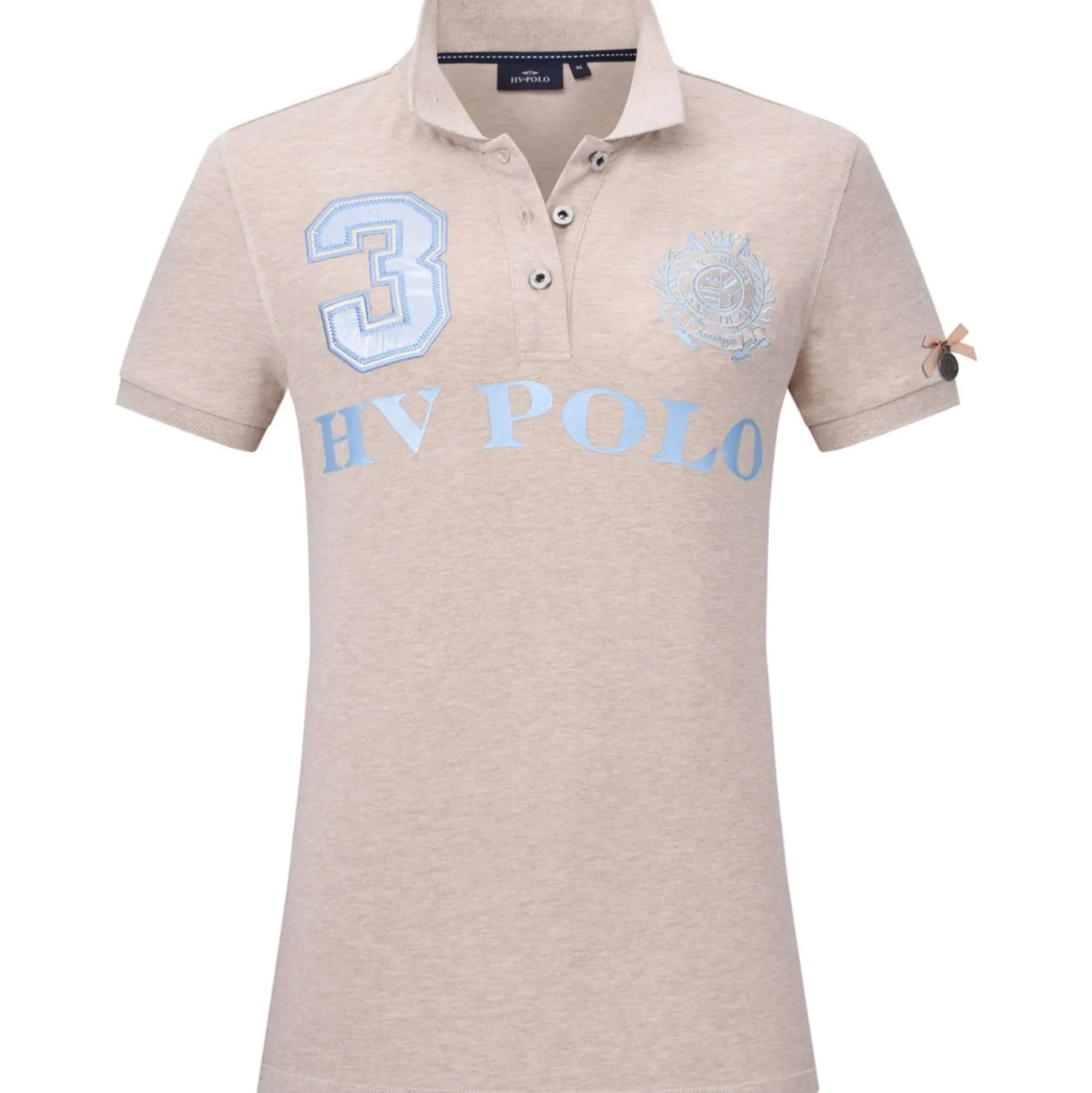 HV Polo Polo Shirt Favouritas EQ Natural Heather