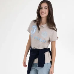 HV Polo Polo Shirt Favouritas EQ Natural Heather