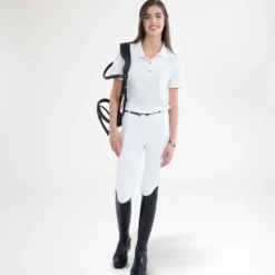 HV Polo Rijlegging HVPManou Full Grip Wit
