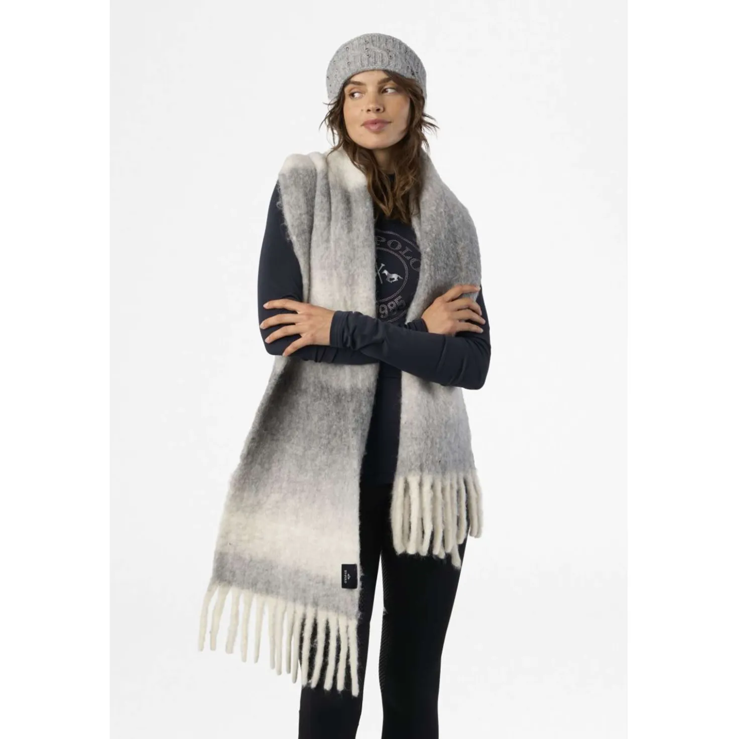 HV Polo Sjaal HVPNadine Grey Heather