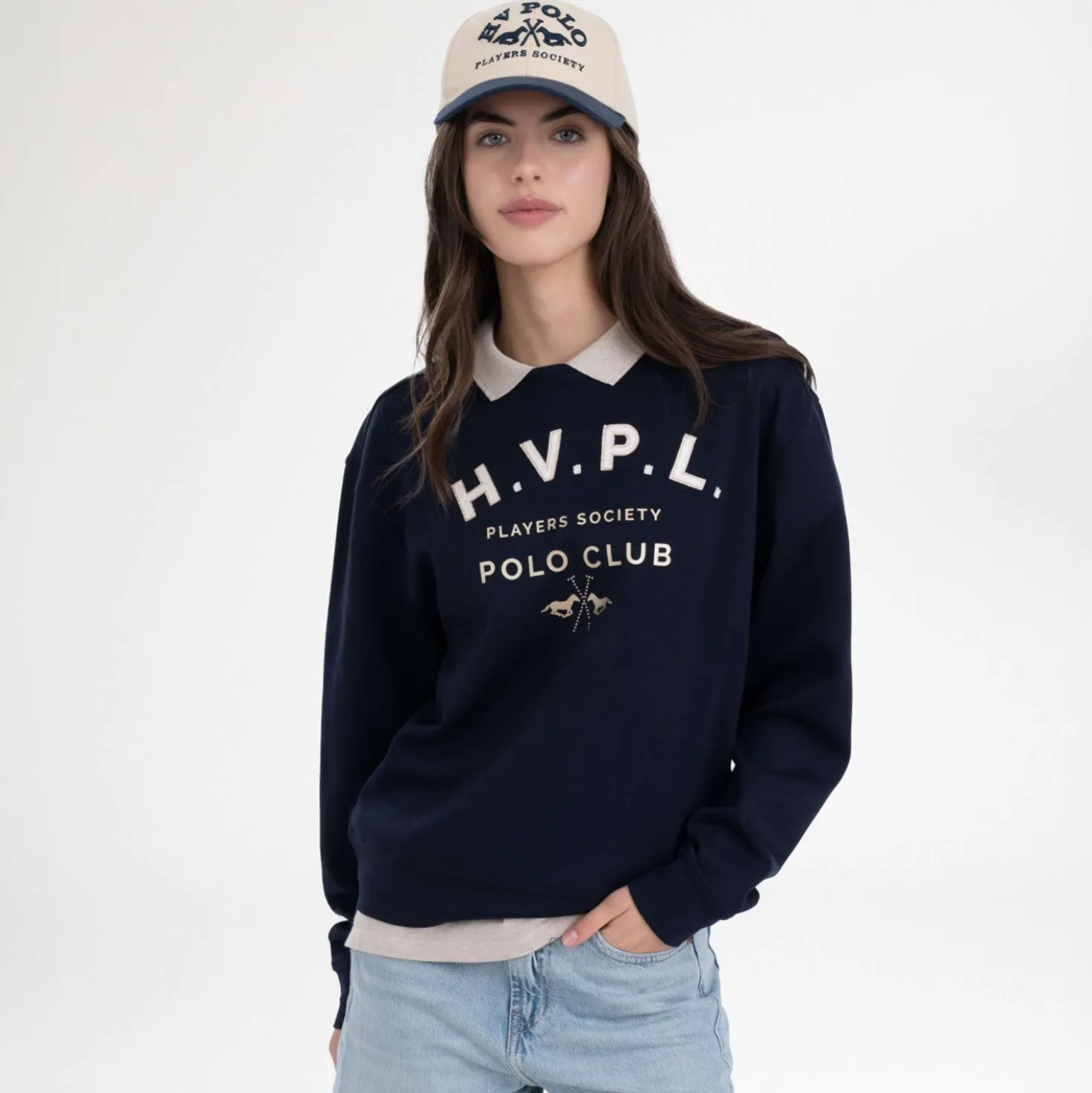 HV Polo Sweater HVPJanice Navy