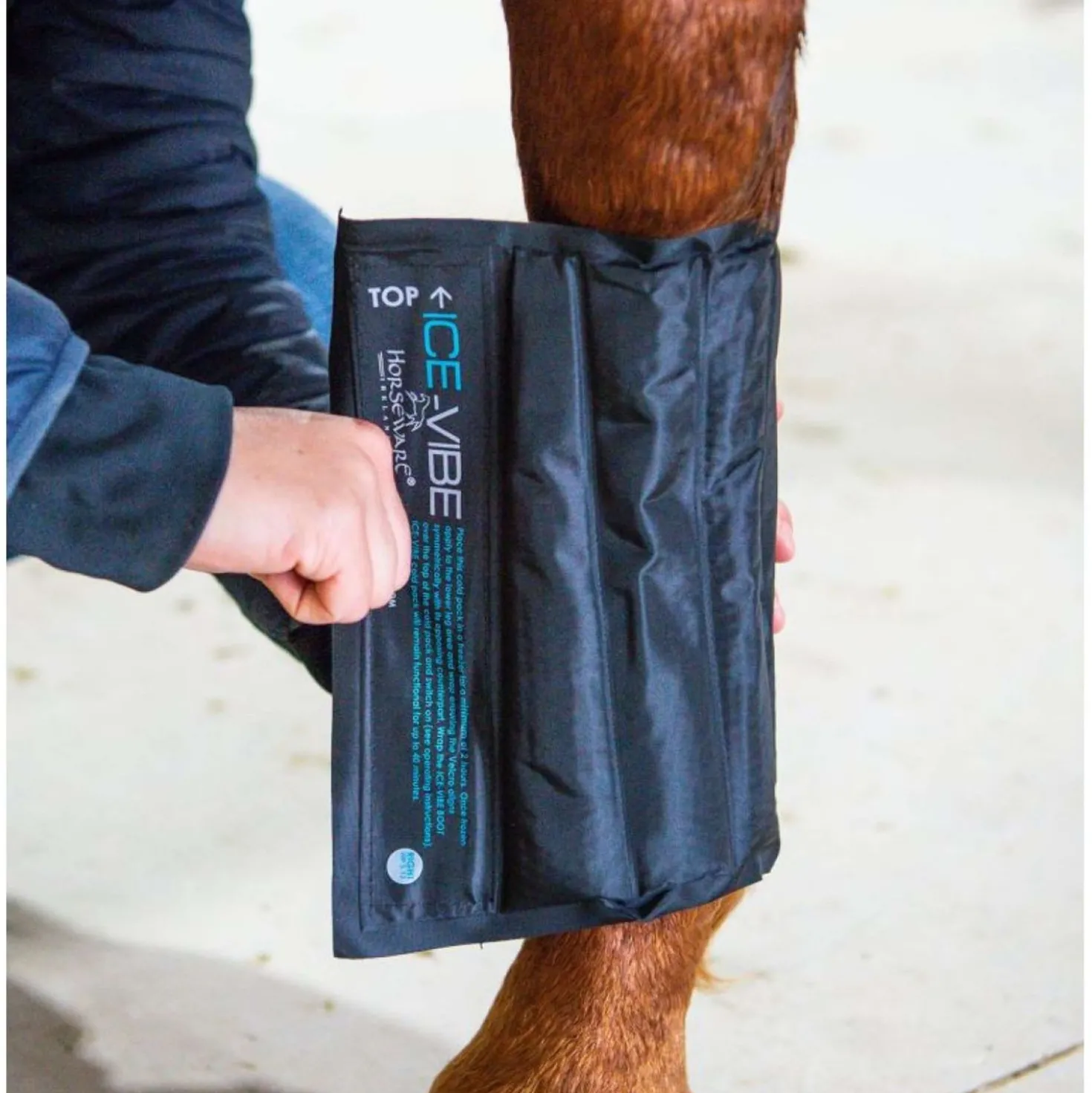 Ice-Vibe Cold Packs II 2 Stuks Zwart
