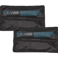 Ice-Vibe Cold Packs II 2 Stuks Zwart