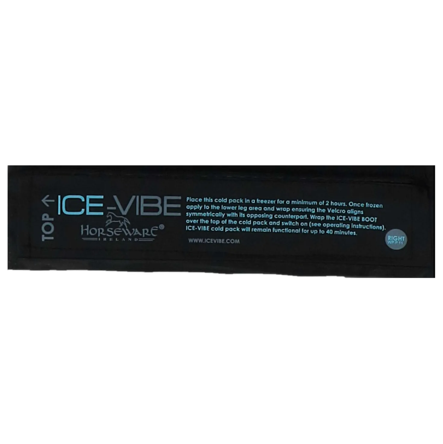 Ice-Vibe Cold Packs 2 Stuks Black