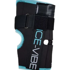 Ice-Vibe Knee Wrap II 2 Stuks Zwart/Aqua